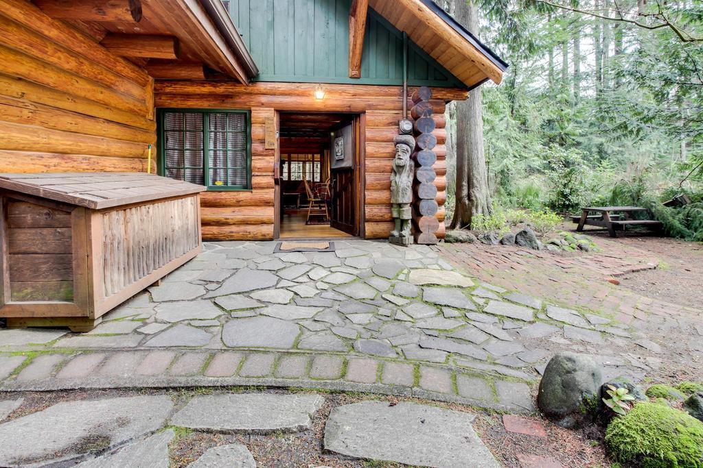 Zoe'S Log Cabin Welches المظهر الخارجي الصورة
