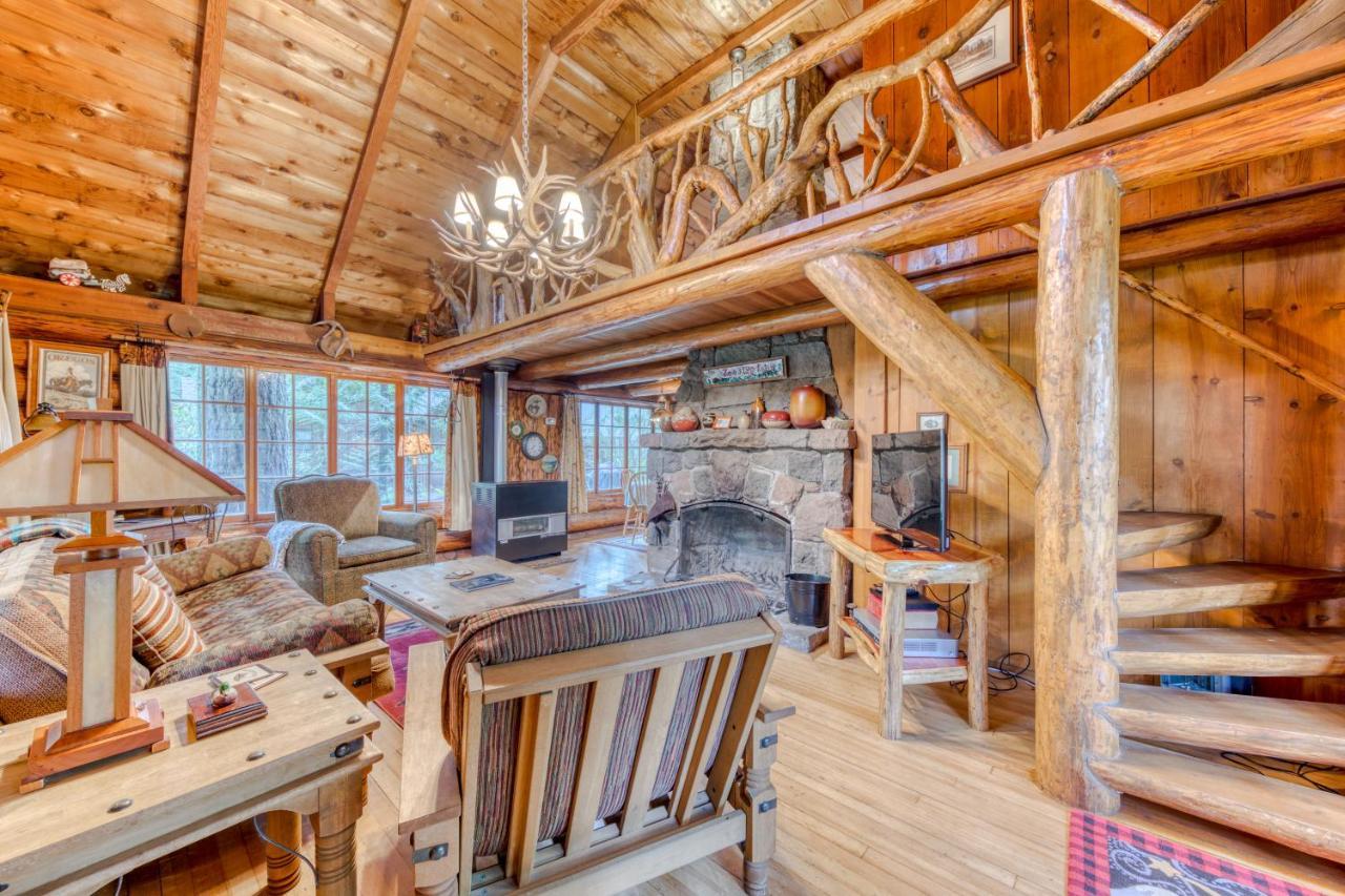 Zoe'S Log Cabin Welches المظهر الخارجي الصورة