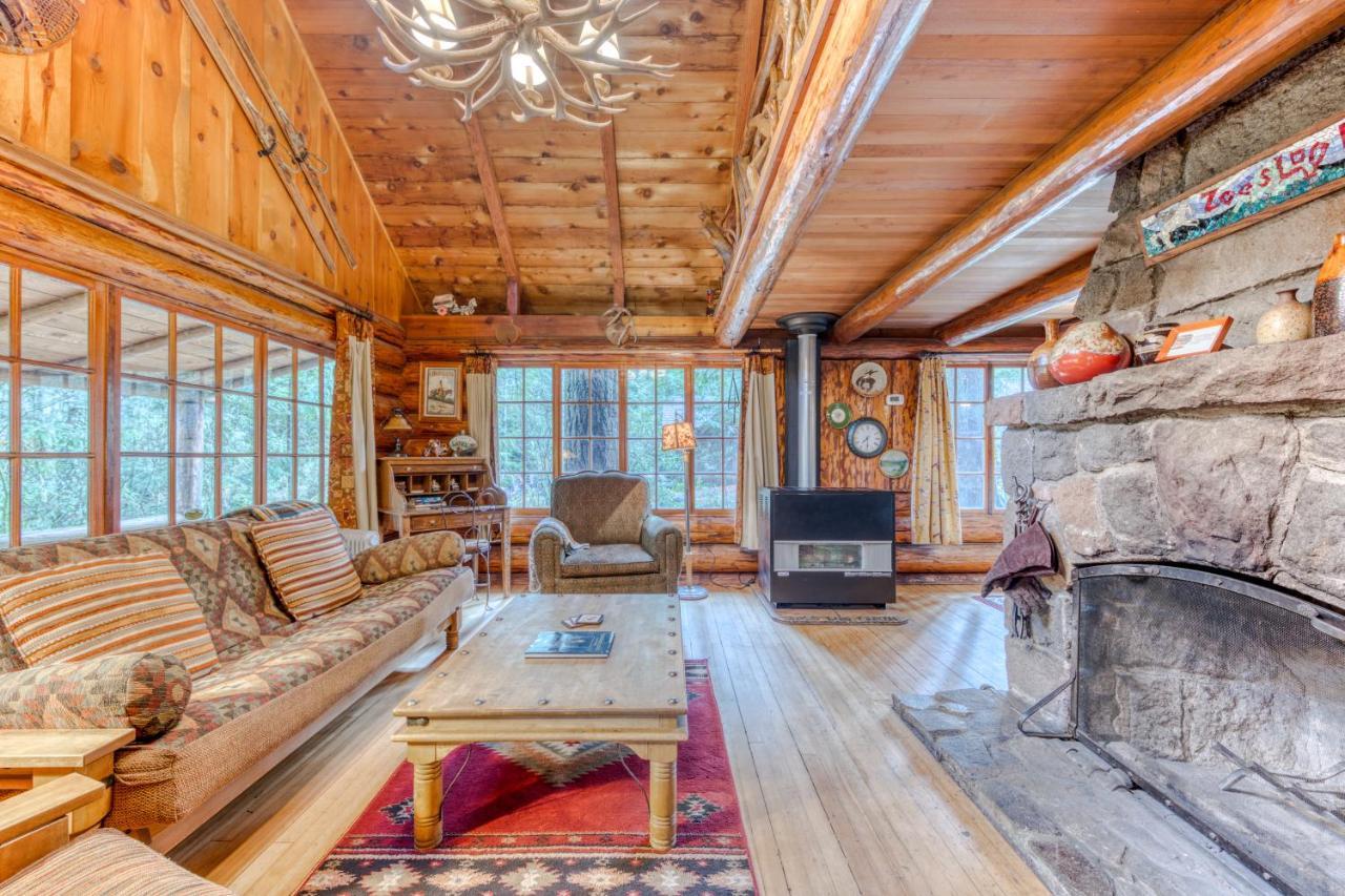 Zoe'S Log Cabin Welches المظهر الخارجي الصورة